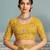 Women Yellow Embroidered Designer Saree