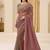 multicolor faux georgette embroidered saree