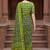 green woven cotton saree with blouse