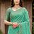 green woven cotton saree with blouse
