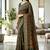 green woven cotton saree with blouse