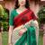 off white woven cotton saree with blouse