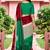 off white woven cotton saree with blouse