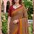 beige woven cotton saree with blouse