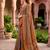 beige woven cotton saree with blouse