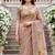 purple woven cotton saree with blouse
