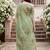 green woven cotton saree with blouse