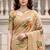 beige woven cotton saree with blouse