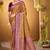 mustard woven silk blend saree with blouse