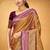 mustard woven silk blend saree with blouse