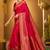 pink woven silk blend saree with blouse