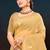 beige woven cotton saree with blouse