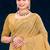 beige woven cotton saree with blouse