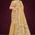gold woven cotton saree with blouse