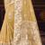 mustard woven cotton saree with blouse