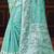 green woven cotton saree with blouse