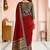 red woven cotton saree with blouse