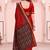 red woven cotton saree with blouse