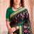 green woven cotton saree with blouse