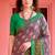 lavender woven cotton saree with blouse