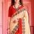 cream woven cotton saree with blouse