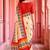 cream woven cotton saree with blouse