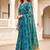 green woven cotton saree with blouse