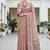 hot pink woven cotton saree with blouse