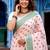 pink woven cotton saree with blouse