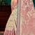 maroon woven cotton saree with blouse