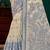 navy blue woven cotton saree with blouse