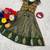 New trendy girls sage green silk traditional lehenga choli set