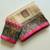 cream-pink printed pasmina print with dori silk saree