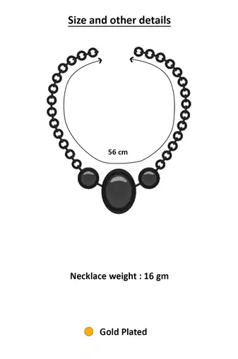 gold plated double strand pearl necklace