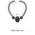 gold plated double strand pearl necklace