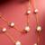 gold plated double strand pearl necklace