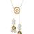 gold plated long kundan lariat necklace