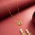 gold plated long kundan lariat necklace