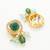 gold plated kundan long necklace set