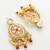 red white kundan choker set