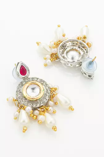 kundan long necklace set