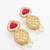red kundan polki necklace set