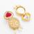 red kundan polki necklace set