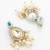 silver plated kundan necklace set