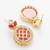 gold plated ruby kundan necklace set