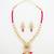 gold plated kundan long necklace set