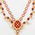 gold plated double layer kundan set