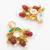 gold plated meenakari kundan set