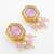 gold plated pearl string necklace set