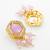 gold plated pearl string necklace set